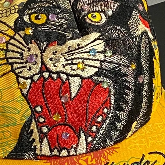 ✨RARE VINTAGE✨ Ed Hardy by Christian Audigier Hat - Picture 4 of 13